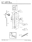 Part Location Diagram of 68457-3-WW Whirlpool PANEL, OUTER DOOR