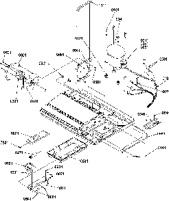 Machine Compartment Diagram and Parts List for SBDT520SW-P1185103WW  Amana Refrigerator