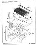 UNIT COMPARTMENT & SYSTEM Diagram and Parts List for RB23KN-4A BG94A Magic Chef Refrigerator