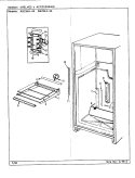SHELVES & ACCESSORIES Diagram and Parts List for RB23KA-4A BG95C Magic Chef Refrigerator