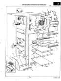 FREEZER COMPARTMENT Diagram and Parts List for RNC22AN-3A 2L47A Magic Chef Refrigerator
