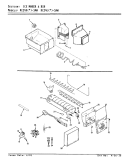 ICE MAKER & BIN Diagram and Parts List for RC24KN-3AW AS82A Magic Chef Refrigerator