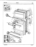 Part Location Diagram of 60456-1 Whirlpool Hinge Shim