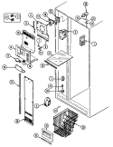 Part Location Diagram of 69732-2 Whirlpool SHIELD, FAN