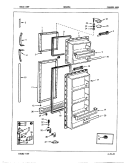Part Location Diagram of 65946-6 Whirlpool LINER, DOOR NLA