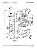 Part Location Diagram of 65561-414 Whirlpool TRIM, SHELF