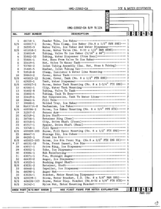 Ice And Water Dispenser Page 2 Diagram and Parts List for 22802-A  Admiral Refrigerator