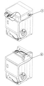 Harnesses Diagram and Parts List for SDG109LF1124  Speed Queen Dryer