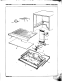 FREEZER COMPARTMENT Diagram and Parts List for RB15FN2AF 7C33A Magic Chef Refrigerator
