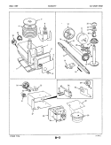 ICE CREAM MAKER Diagram and Parts List for BICNS24F9 5L54B Maytag Refrigerator