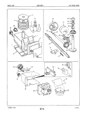 ICE CREAM MAKER Diagram and Parts List for BICNT22F9H 5B54A Admiral Refrigerator