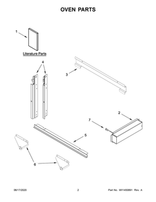Oven Parts Diagram and Parts List for JMC2427IL03  Maytag Washer