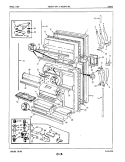 DOORS Diagram and Parts List for RB23FN-3PL 5E80B Admiral Refrigerator