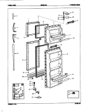 Part Location Diagram of 66461-4-AM Whirlpool NLAOUTER PANEL