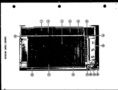 Section 6 Diagram and Parts List for 215-3SPH  Amana Air Conditioner
