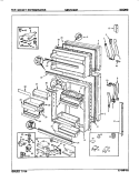 Part Location Diagram of 65936-3 Whirlpool LINER, DOOR NLA