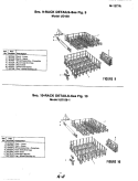 RACK (UD158) Diagram and Parts List for UD158-1  Magic Chef Dishwasher
