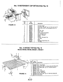 Part Location Diagram of 807161 Whirlpool Trim - backguard (tan)