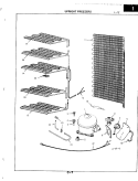 UNIT COMPARTMENT & SYSTEM Diagram and Parts List for DF20AALWH  Hardwick Freezer