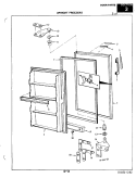 DOOR Diagram and Parts List for DNF17AALWH  Hardwick Freezer