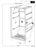 FREEZER COMPARTMENT Diagram and Parts List for FA10AN-1M 1Q56A Magic Chef Freezer