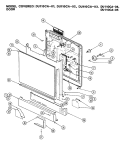 Part Location Diagram of 2520-0017 Whirlpool NLAHINGE, ARM R.H.