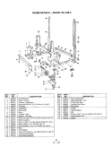 FRAME DETAILS Diagram and Parts List for DU18B5-D  Maytag Dishwasher