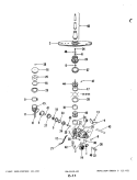 MOTOR & PUMP ASSEMBLY Diagram and Parts List for DU51A-01  Magic Chef Dishwasher