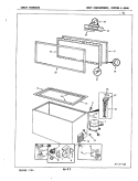 Part Location Diagram of 61956-13 Whirlpool NLALINER, DOOR