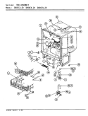 TUB ASSEMBLY Diagram and Parts List for DU96CN-20  Magic Chef Dishwasher