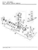 PUMP ASSEMBLY Diagram and Parts List for DU96CN-20  Magic Chef Dishwasher