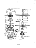 MOTOR & PUMP (DU24D6A) Diagram and Parts List for DU24D6A  Maytag Dishwasher