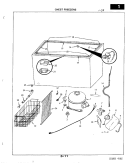 UNIT COMPARTMENT Diagram and Parts List for C25ABLWH  Jenn-Air Freezer