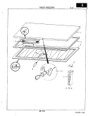 DOOR Diagram and Parts List for C25ABLWH  Jenn-Air Freezer