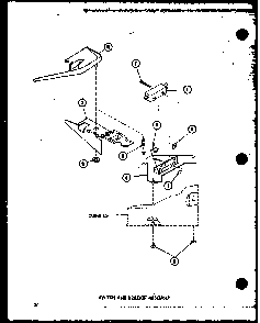 Section 28 Diagram and Parts List for TAA200 P75751-8W Amana Washer