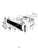 CONTROL PANEL Diagram and Parts List for DC24D6-A  Maytag Dishwasher