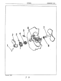 DETERGENT CUP Diagram and Parts List for DC24H6A  Maytag Dishwasher