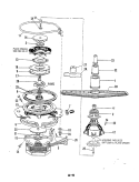 MOTOR & PUMP Diagram and Parts List for DU24D2AC  Maytag Dishwasher