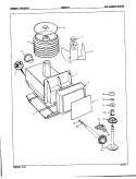 ICE CREAM MAKER Diagram and Parts List for DICNF17- 8V081 Maytag Freezer