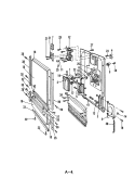 DOOR PARTS Diagram and Parts List for DU18H4  Maytag Dishwasher