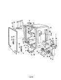Part Location Diagram of 808738 Whirlpool Blower Housing
