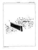 CONTROL PANEL Diagram and Parts List for DU24H6C  Maytag Dishwasher