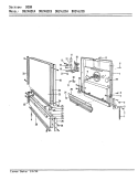Part Location Diagram of 5300809052 Frigidaire DOOR-INNER
