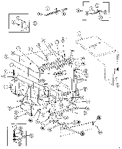 Part Location Diagram of 052679 Whirlpool HEX. NUT