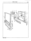 Part Location Diagram of 808926 Whirlpool Black Acrylic Door Kit (Not Shown) - Optional