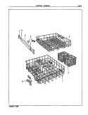 Part Location Diagram of 809149 Whirlpool LOWER RACK