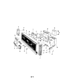 CONTROL PANEL Diagram and Parts List for DU18D4A2  Maytag Dishwasher