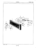 CONTROL PANEL Diagram and Parts List for DU24H6CA  Maytag Dishwasher
