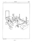 FRAME Diagram and Parts List for DU24H6CA  Maytag Dishwasher