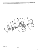 DETERGENT CUP Diagram and Parts List for DU24H8A  Maytag Dishwasher
